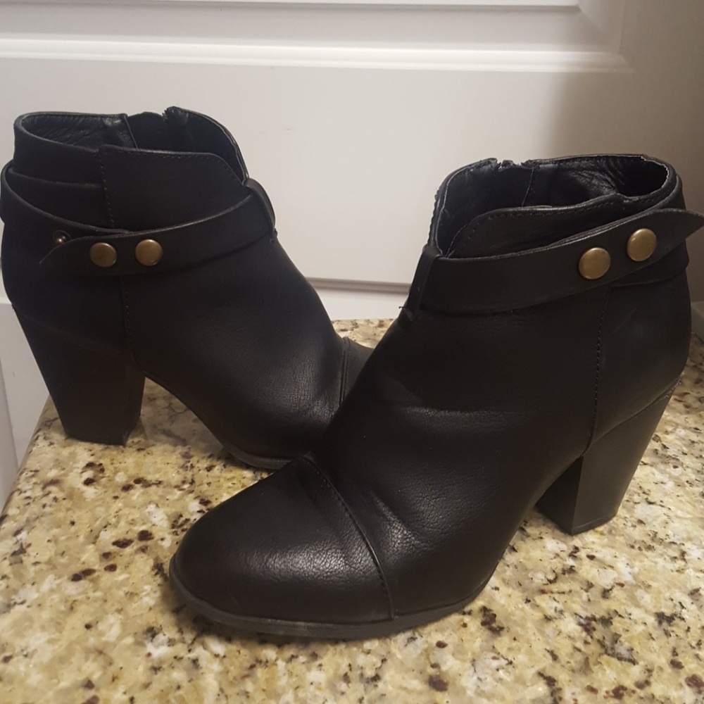 Black booties